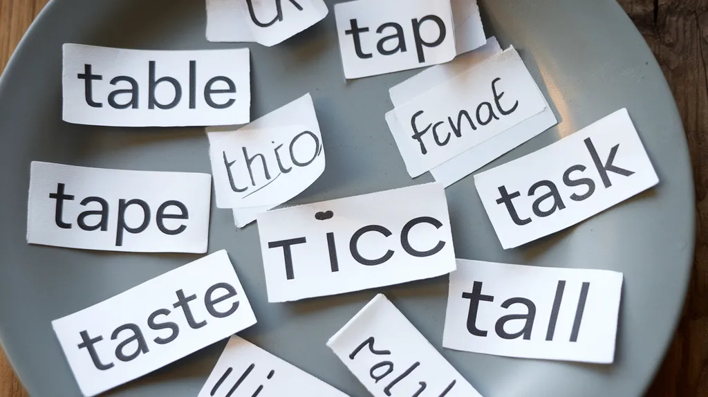 5 Letter Words That Start With TA