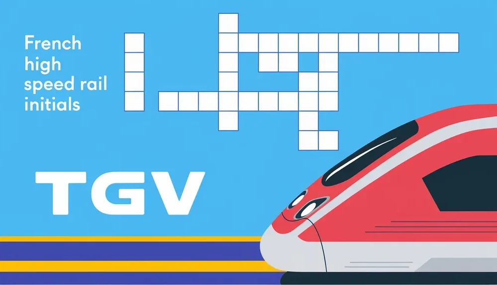 French High Speed Rail Initials Crossword