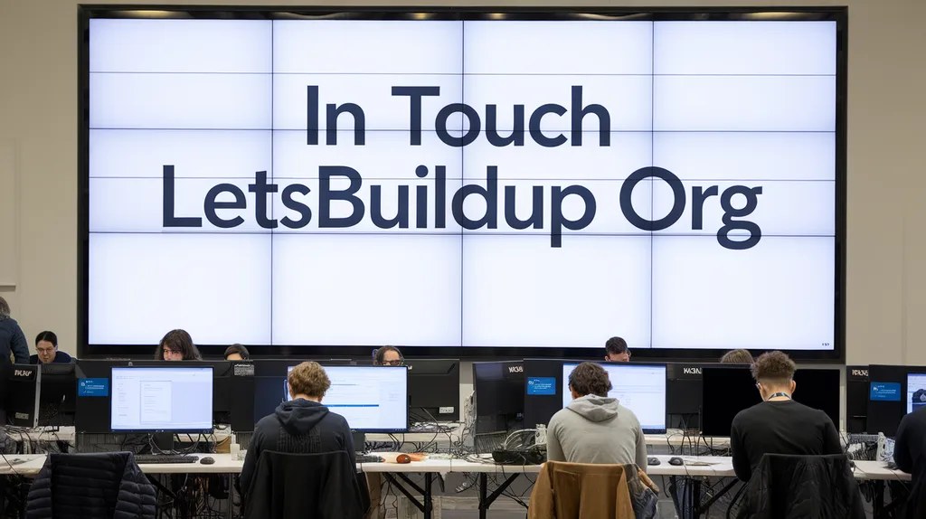 In Touch LetsBuildup org