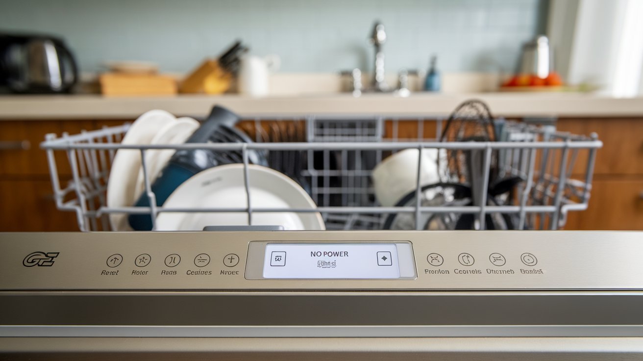 GE dishwasher no power