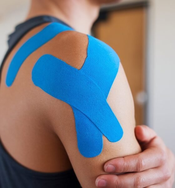 KT Tape shoulder rotator cuff