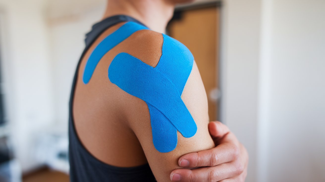 KT Tape shoulder rotator cuff