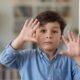 boy in ASL