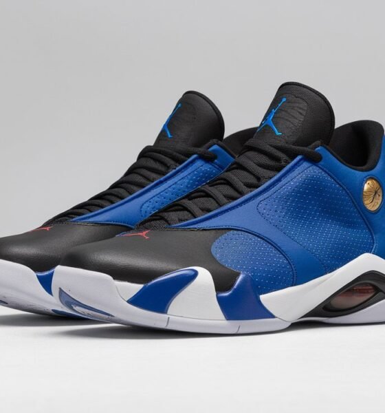 Air Jordan 14 Retro Black University Blue