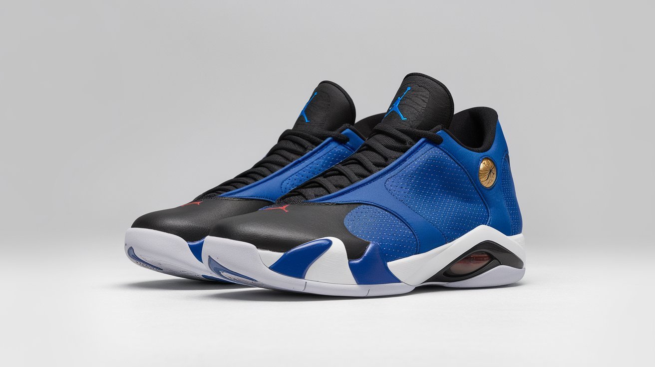 Air Jordan 14 Retro Black University Blue